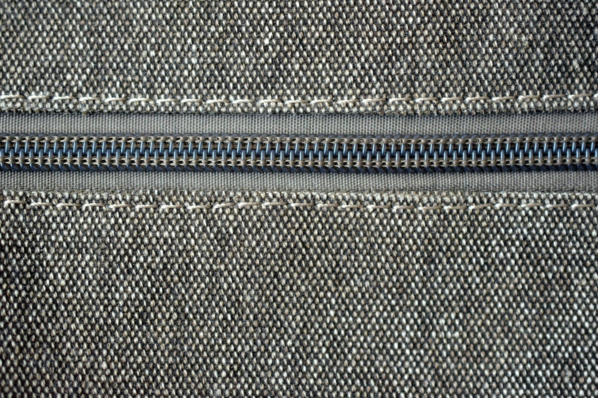 Silver hardware detail